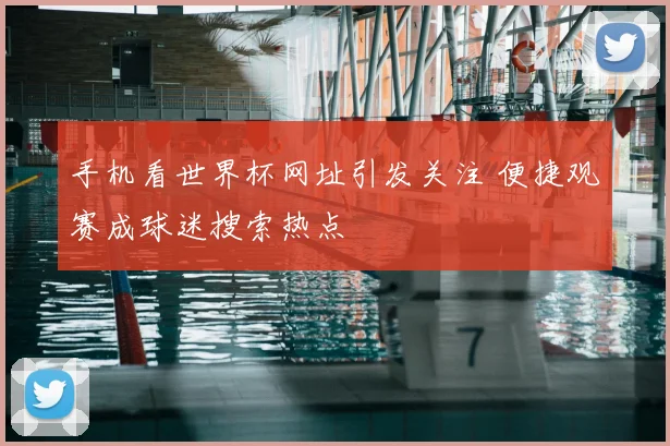 手机看世界杯网址引发关注 便捷观赛成球迷搜索热点